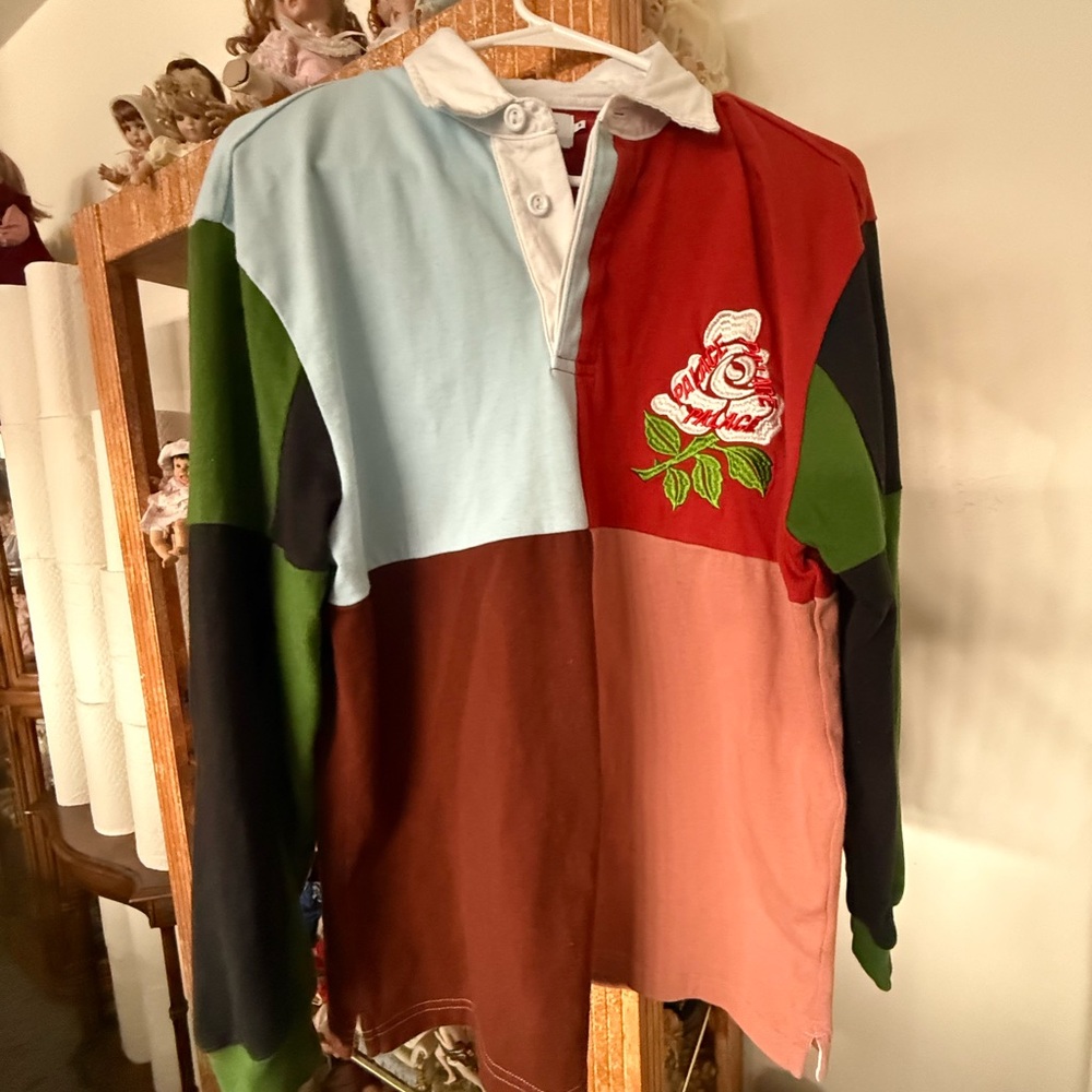 PALACE Rugger Bugger Rugby Shirt Size Small - Picture 5 of 7